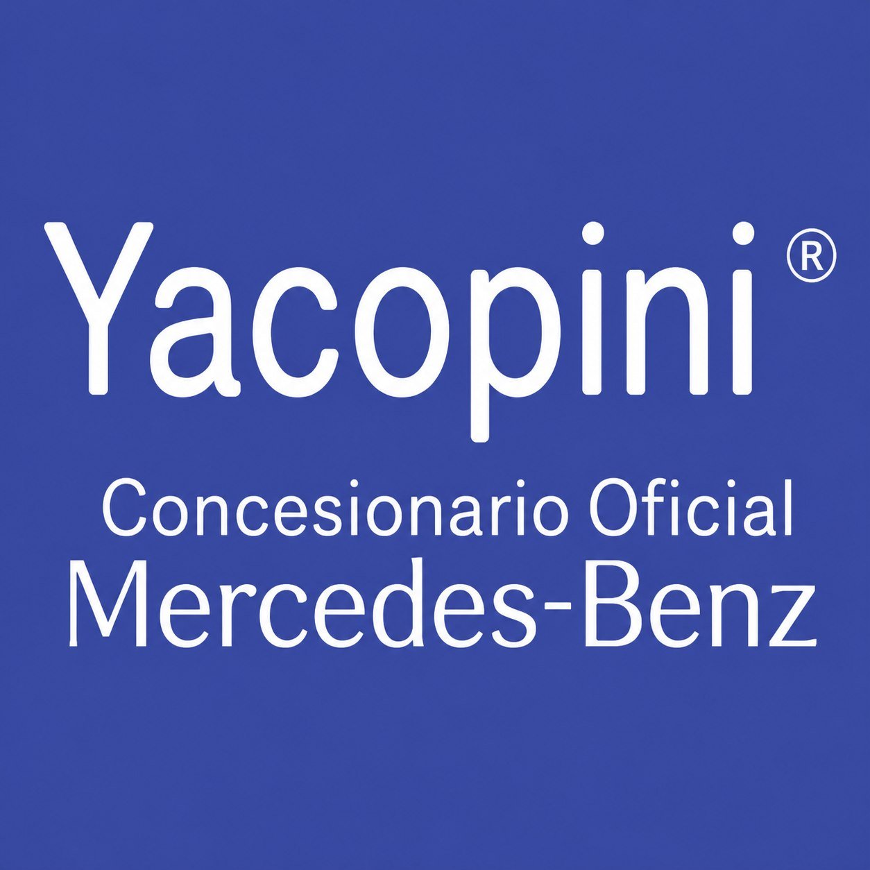 Yacopini, concesionario oficial Mercedes-Benz