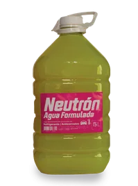 Bidón PET de 5 litros de agua formulada amarilla Neutrón